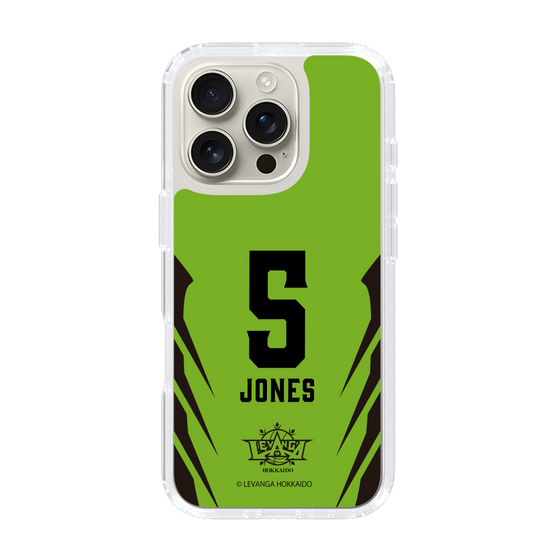 スリムプロテクションケース［ レバンガ北海道 - #5 JONES - HOME - 裏 ］