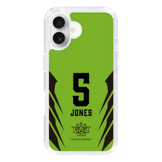 スリムプロテクションケース［ レバンガ北海道 - #5 JONES - HOME - 裏 ］