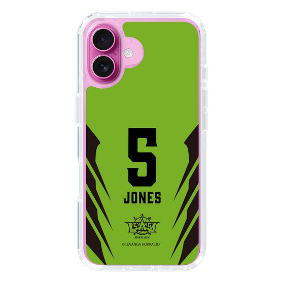 スリムプロテクションケース［ レバンガ北海道 - #5 JONES - HOME - 裏 ］