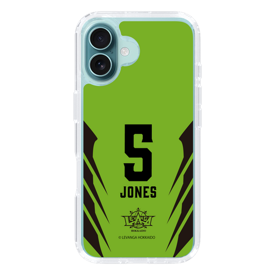 スリムプロテクションケース［ レバンガ北海道 - #5 JONES - HOME - 裏 ］