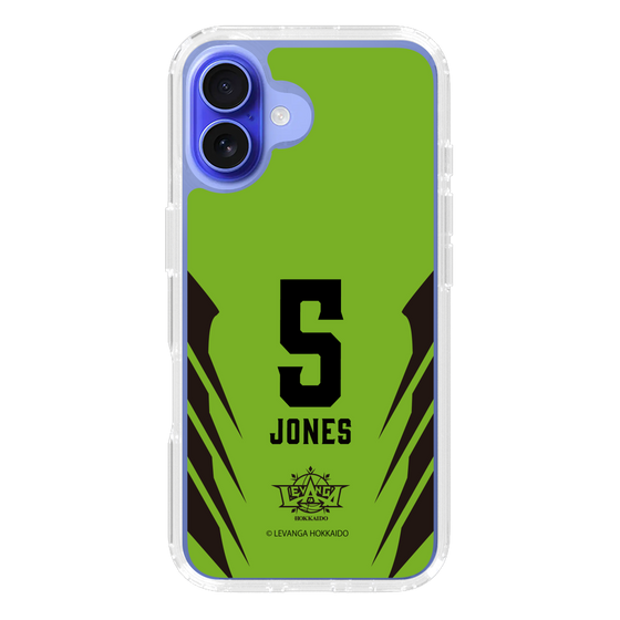 スリムプロテクションケース［ レバンガ北海道 - #5 JONES - HOME - 裏 ］