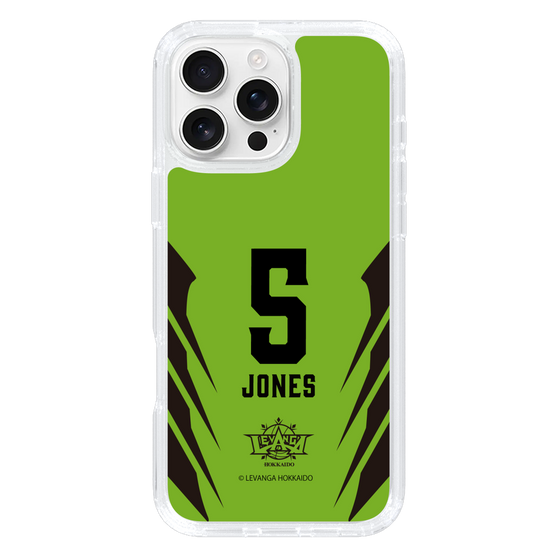 スリムプロテクションケース［ レバンガ北海道 - #5 JONES - HOME - 裏 ］