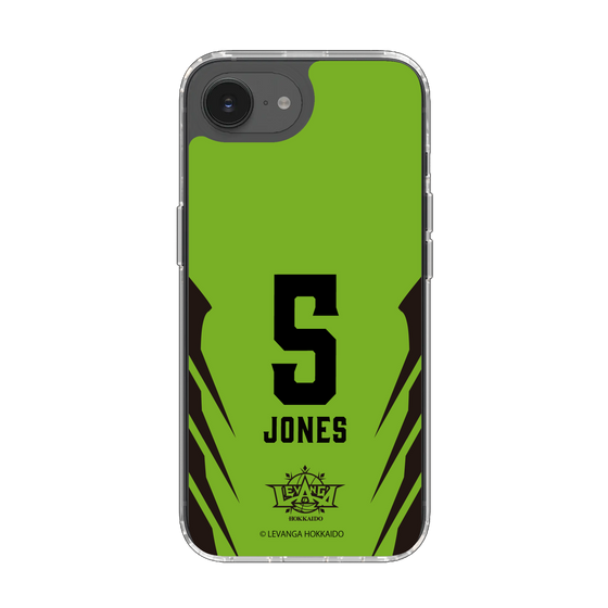 スリムプロテクションケース［ レバンガ北海道 - #5 JONES - HOME - 裏 ］