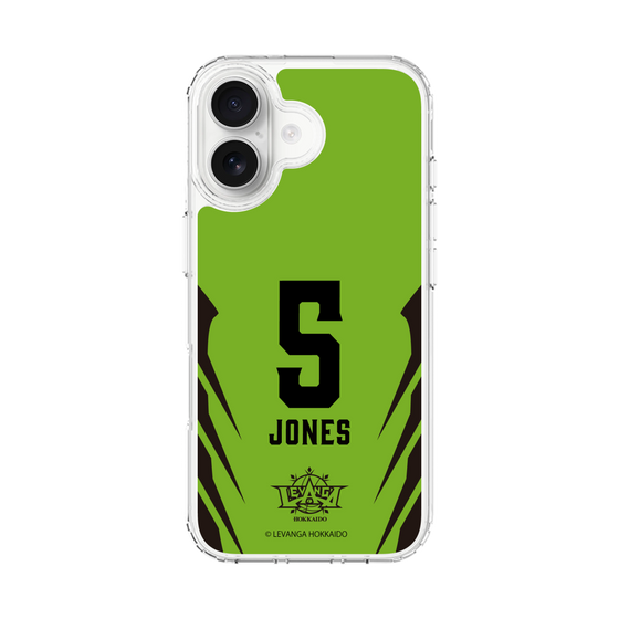 スリムプロテクションケース［ レバンガ北海道 - #5 JONES - HOME - 裏 ］