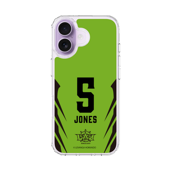 スリムプロテクションケース［ レバンガ北海道 - #5 JONES - HOME - 裏 ］