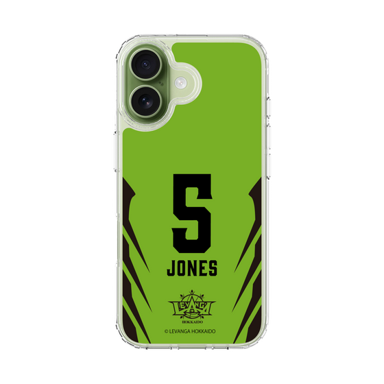 スリムプロテクションケース［ レバンガ北海道 - #5 JONES - HOME - 裏 ］