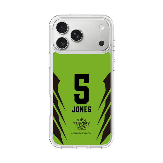 スリムプロテクションケース［ レバンガ北海道 - #5 JONES - HOME - 裏 ］