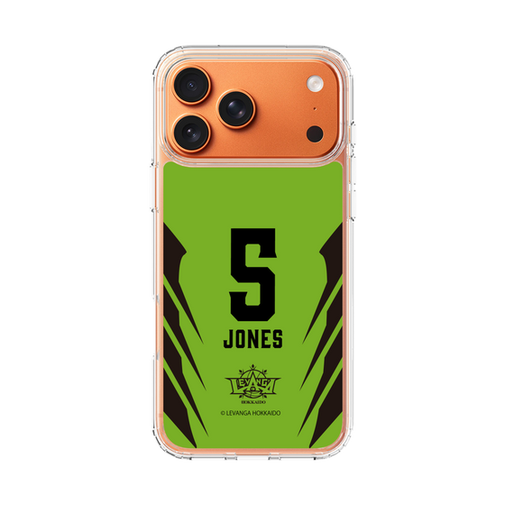 スリムプロテクションケース［ レバンガ北海道 - #5 JONES - HOME - 裏 ］