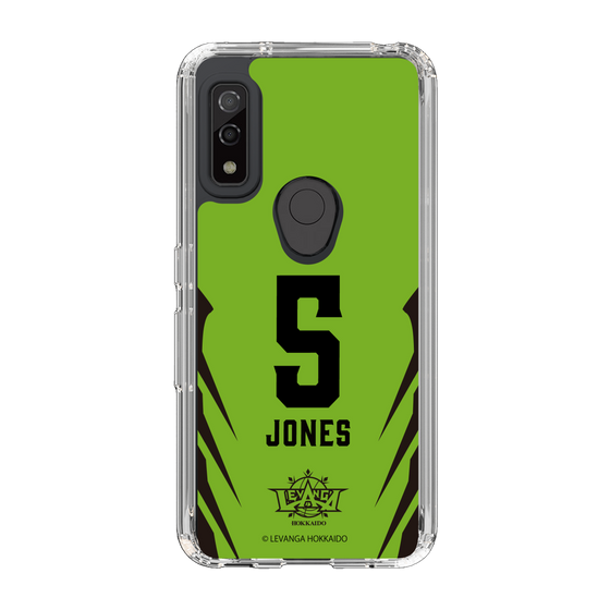 スリムプロテクションケース［ レバンガ北海道 - #5 JONES - HOME - 裏 ］