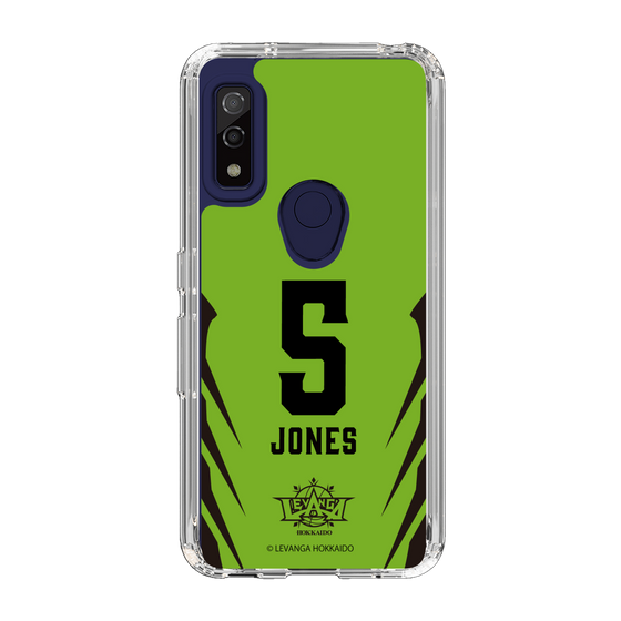 スリムプロテクションケース［ レバンガ北海道 - #5 JONES - HOME - 裏 ］