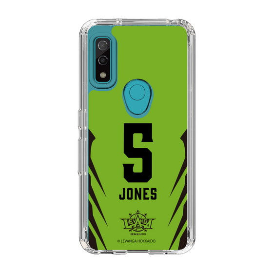 スリムプロテクションケース［ レバンガ北海道 - #5 JONES - HOME - 裏 ］