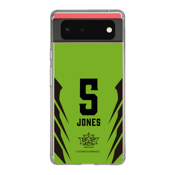 スリムプロテクションケース［ レバンガ北海道 - #5 JONES - HOME - 裏 ］