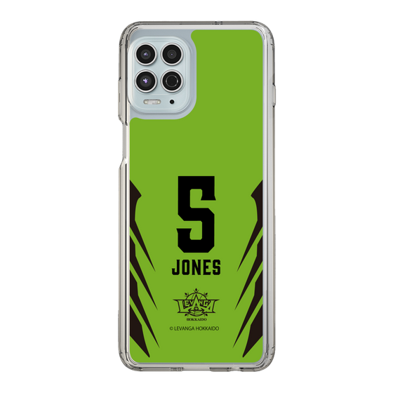 スリムプロテクションケース［ レバンガ北海道 - #5 JONES - HOME - 裏 ］
