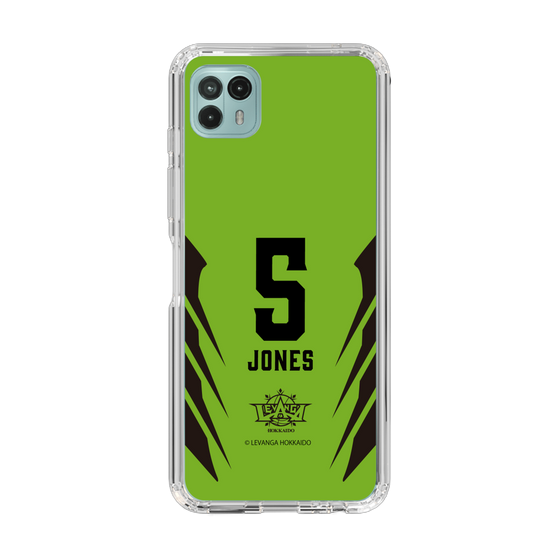 スリムプロテクションケース［ レバンガ北海道 - #5 JONES - HOME - 裏 ］