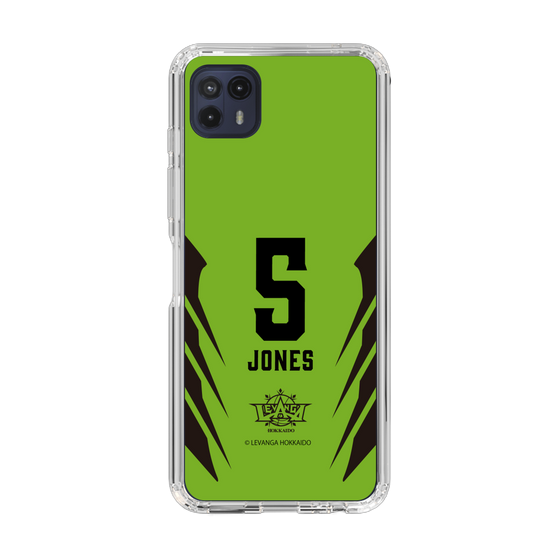 スリムプロテクションケース［ レバンガ北海道 - #5 JONES - HOME - 裏 ］