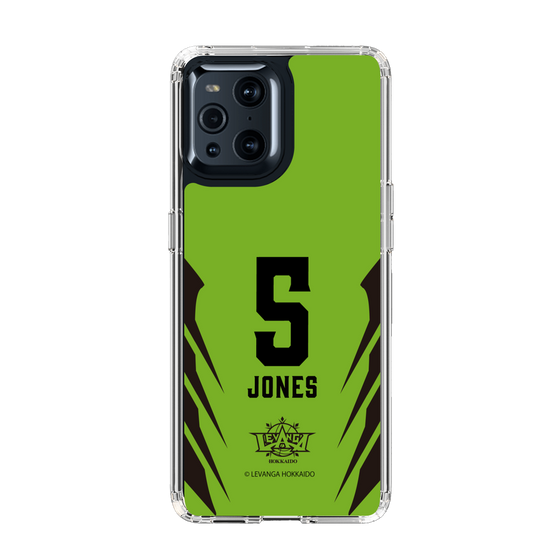 スリムプロテクションケース［ レバンガ北海道 - #5 JONES - HOME - 裏 ］