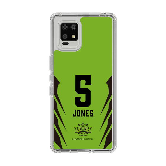 スリムプロテクションケース［ レバンガ北海道 - #5 JONES - HOME - 裏 ］