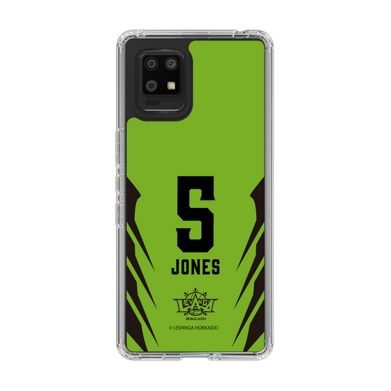 スリムプロテクションケース［ レバンガ北海道 - #5 JONES - HOME - 裏 ］
