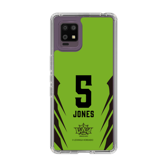 スリムプロテクションケース［ レバンガ北海道 - #5 JONES - HOME - 裏 ］
