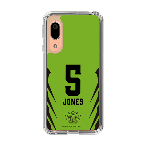 スリムプロテクションケース［ レバンガ北海道 - #5 JONES - HOME - 裏 ］