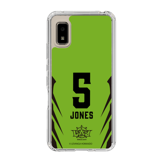 スリムプロテクションケース［ レバンガ北海道 - #5 JONES - HOME - 裏 ］