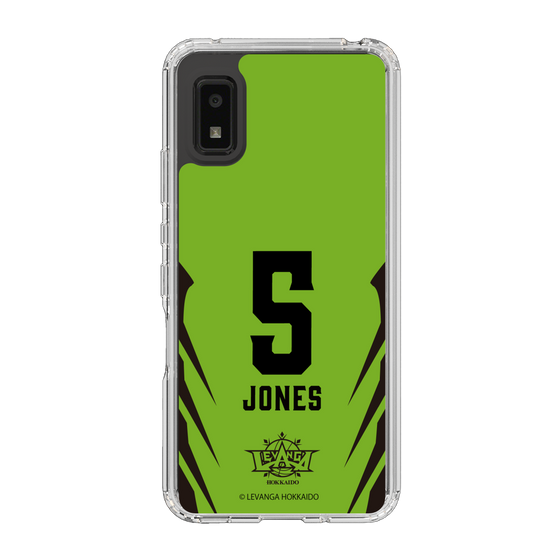 スリムプロテクションケース［ レバンガ北海道 - #5 JONES - HOME - 裏 ］