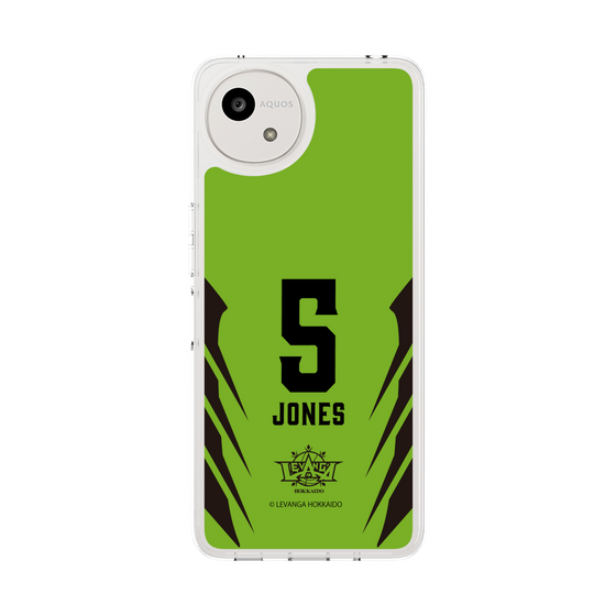 スリムプロテクションケース［ レバンガ北海道 - #5 JONES - HOME - 裏 ］