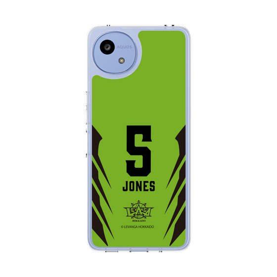 スリムプロテクションケース［ レバンガ北海道 - #5 JONES - HOME - 裏 ］