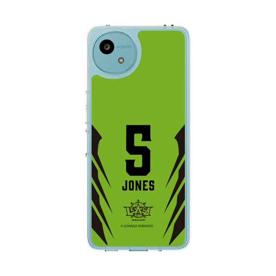 スリムプロテクションケース［ レバンガ北海道 - #5 JONES - HOME - 裏 ］