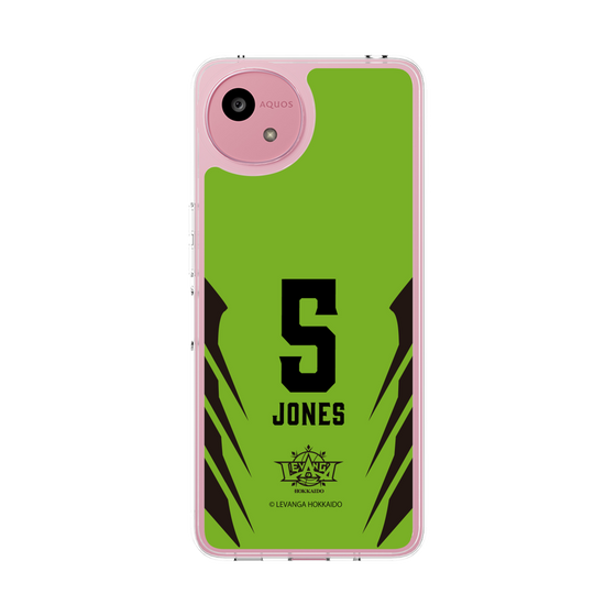 スリムプロテクションケース［ レバンガ北海道 - #5 JONES - HOME - 裏 ］
