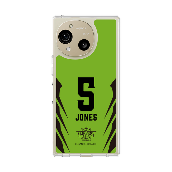 スリムプロテクションケース［ レバンガ北海道 - #5 JONES - HOME - 裏 ］