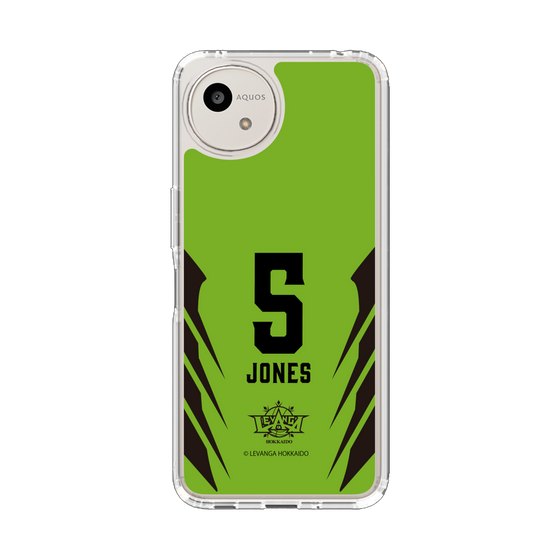 スリムプロテクションケース［ レバンガ北海道 - #5 JONES - HOME - 裏 ］