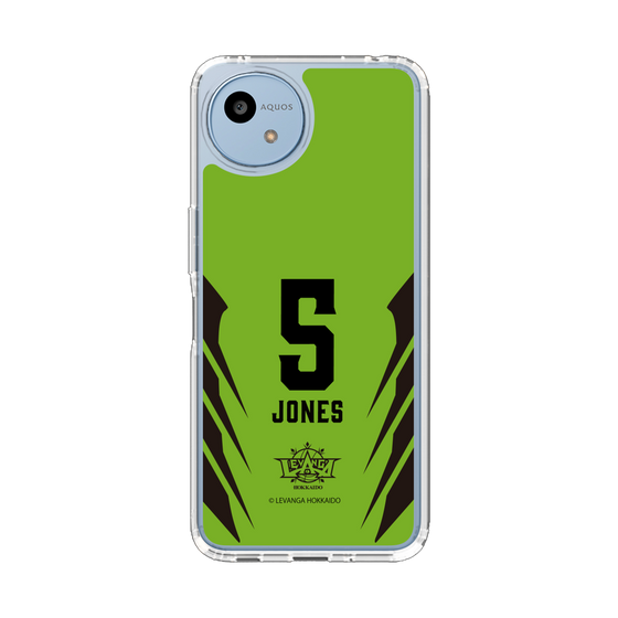 スリムプロテクションケース［ レバンガ北海道 - #5 JONES - HOME - 裏 ］