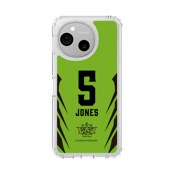 スリムプロテクションケース［ レバンガ北海道 - #5 JONES - HOME - 裏 ］