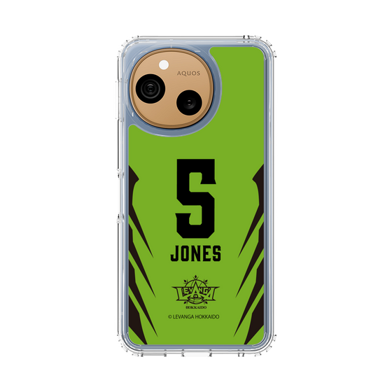 スリムプロテクションケース［ レバンガ北海道 - #5 JONES - HOME - 裏 ］