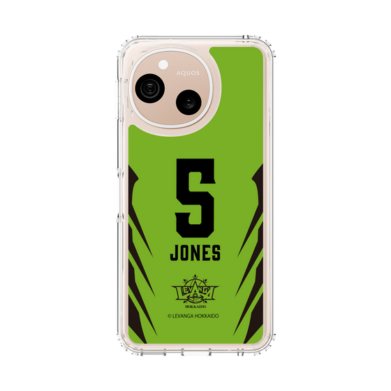 スリムプロテクションケース［ レバンガ北海道 - #5 JONES - HOME - 裏 ］