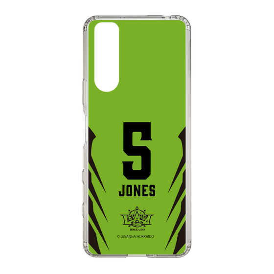 スリムプロテクションケース［ レバンガ北海道 - #5 JONES - HOME - 裏 ］