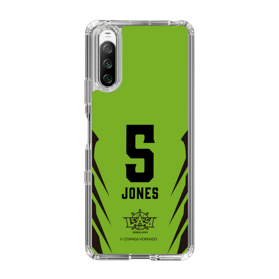 スリムプロテクションケース［ レバンガ北海道 - #5 JONES - HOME - 裏 ］