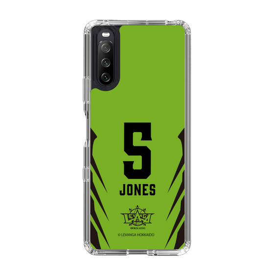 スリムプロテクションケース［ レバンガ北海道 - #5 JONES - HOME - 裏 ］