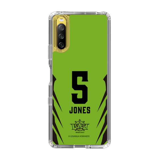 スリムプロテクションケース［ レバンガ北海道 - #5 JONES - HOME - 裏 ］