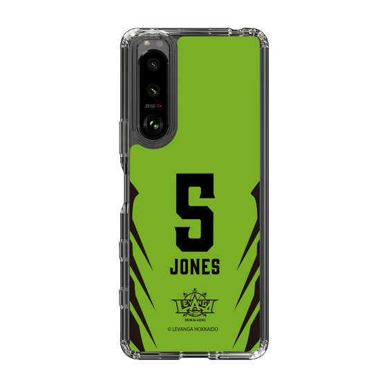 スリムプロテクションケース［ レバンガ北海道 - #5 JONES - HOME - 裏 ］