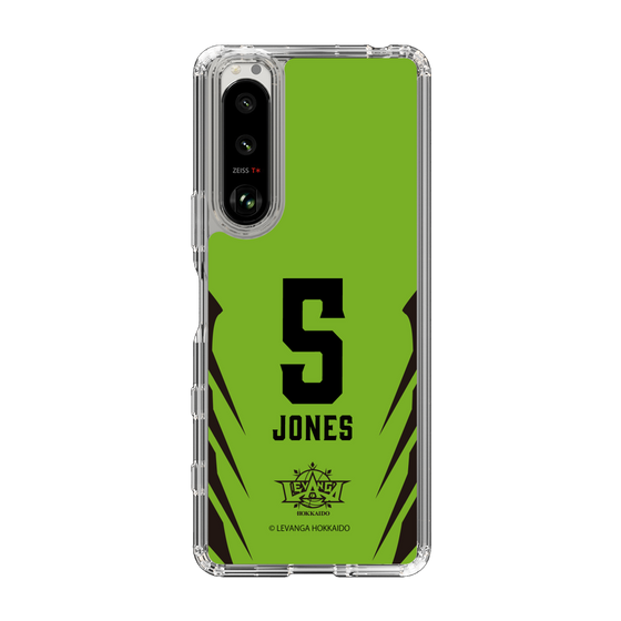 スリムプロテクションケース［ レバンガ北海道 - #5 JONES - HOME - 裏 ］