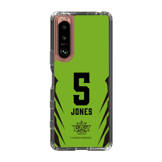 スリムプロテクションケース［ レバンガ北海道 - #5 JONES - HOME - 裏 ］