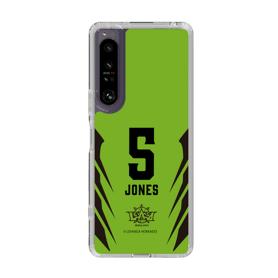 スリムプロテクションケース［ レバンガ北海道 - #5 JONES - HOME - 裏 ］