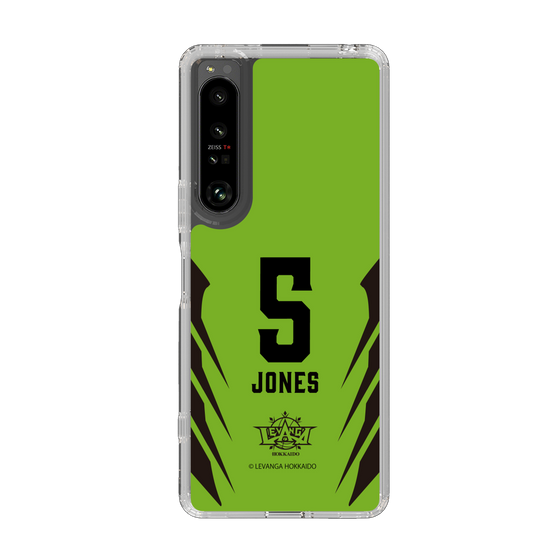 スリムプロテクションケース［ レバンガ北海道 - #5 JONES - HOME - 裏 ］