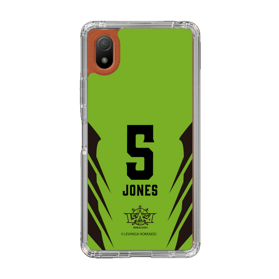スリムプロテクションケース［ レバンガ北海道 - #5 JONES - HOME - 裏 ］