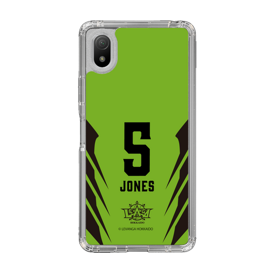 スリムプロテクションケース［ レバンガ北海道 - #5 JONES - HOME - 裏 ］