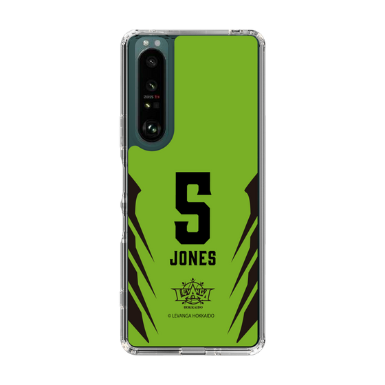 スリムプロテクションケース［ レバンガ北海道 - #5 JONES - HOME - 裏 ］