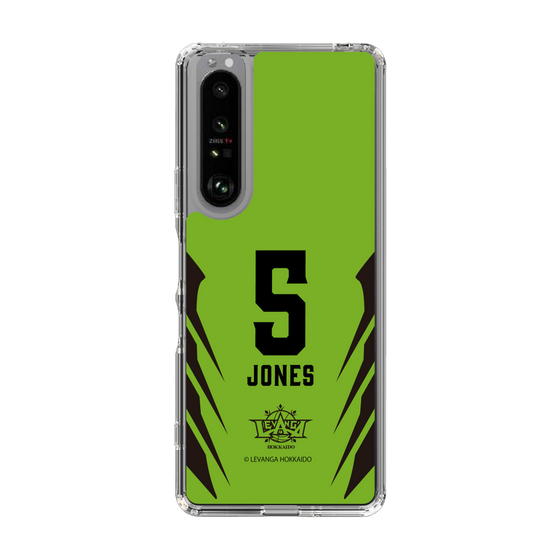 スリムプロテクションケース［ レバンガ北海道 - #5 JONES - HOME - 裏 ］