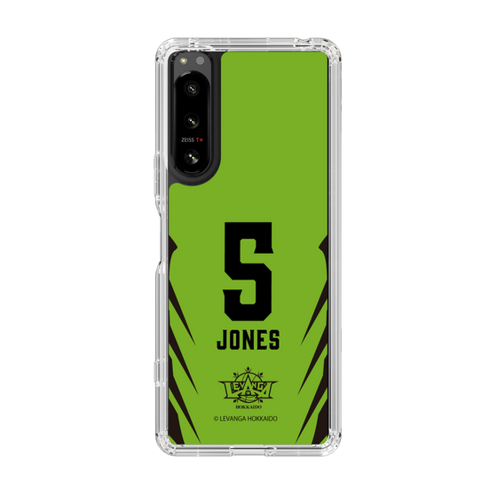 スリムプロテクションケース［ レバンガ北海道 - #5 JONES - HOME - 裏 ］